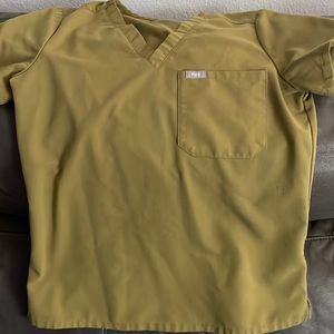 Olive green figs scrub set